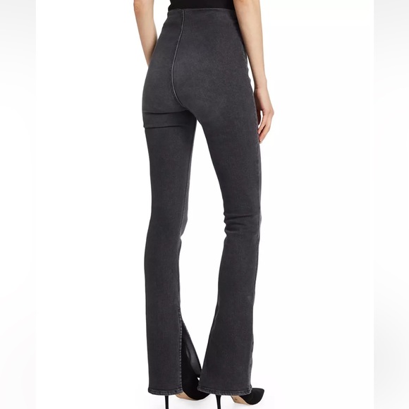 NWT EB Denim High Rise Stretch Split Hem Jeggings Gradeschool Side Zip XSmall - Picture 5 of 14